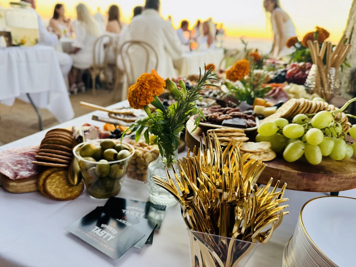 Catering spread